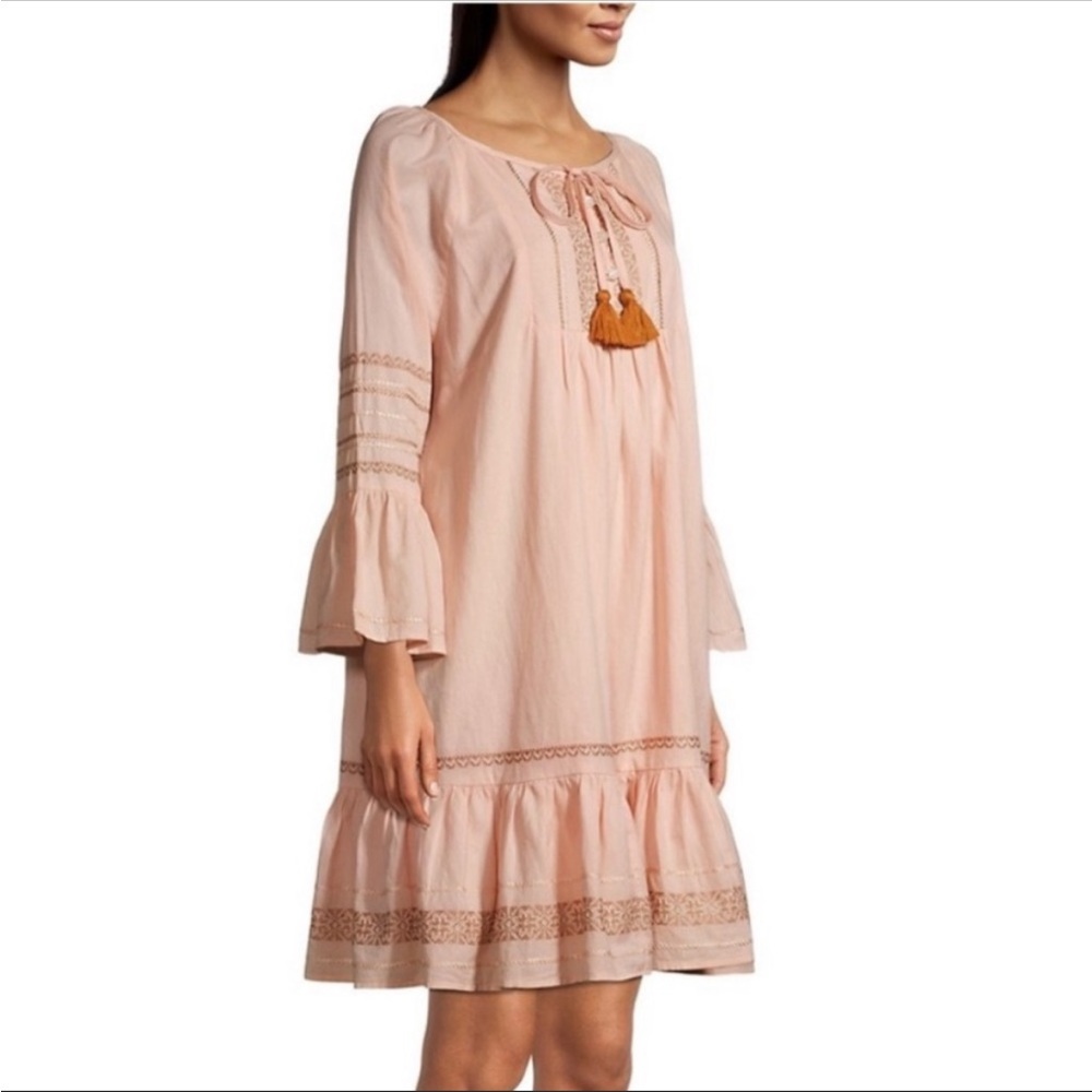 Roller Rabbit ∙ Maricruz Dress in Cream - Size XL